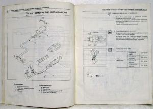 1986 Isuzu I-Mark Revised and Enlarged Service Shop Repair Manual Section 03