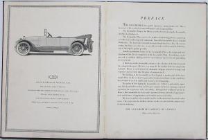 1915 Locomobile Book Model 38 48 Limo Berline Landaulet Specs Hdbd Sales Catalog