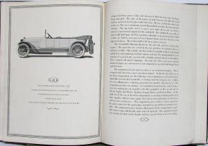 1915 Locomobile Book Model 38 48 Limo Berline Landaulet Specs Hdbd Sales Catalog