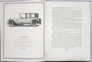 1915 Locomobile Book Model 38 48 Limo Berline Landaulet Specs Hdbd Sales Catalog