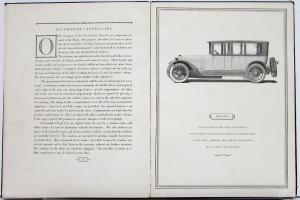 1915 Locomobile Book Model 38 48 Limo Berline Landaulet Specs Hdbd Sales Catalog