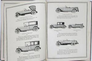 1915 Locomobile Book Model 38 48 Limo Berline Landaulet Specs Hdbd Sales Catalog