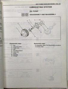 1986 Isuzu Impulse Service Shop Repair Manual