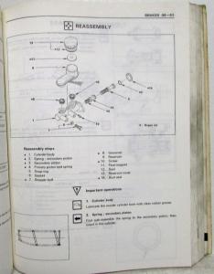 1986 Isuzu Impulse Service Shop Repair Manual