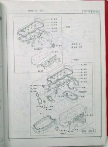 1987 Isuzu PUP (KB) Parts Catalog Book - August 1989