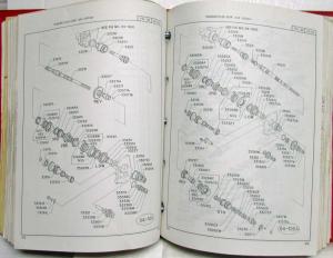 1987 Isuzu PUP (KB) Parts Catalog Book - August 1989