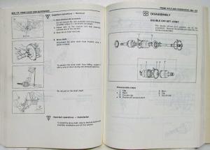 1988 Isuzu I-Mark Service Shop Repair Manual