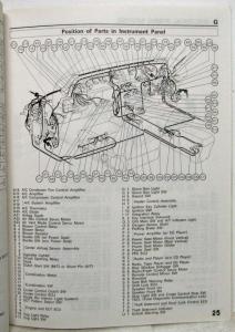 1990 Lexus ES 250 Electrical System Wiring Diagram