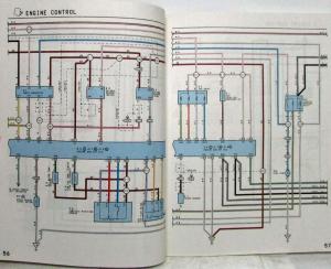 1990 Lexus ES 250 Electrical System Wiring Diagram