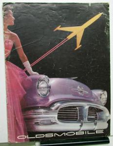 1956 Oldsmobile Foreign Dealer Dutch Text Large Prestige Sales Brochure 88 98