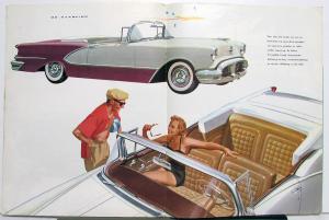 1956 Oldsmobile Foreign Dealer Dutch Text Large Prestige Sales Brochure 88 98