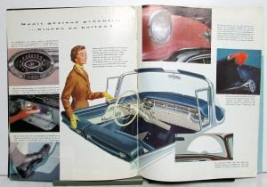 1956 Oldsmobile Foreign Dealer Dutch Text Large Prestige Sales Brochure 88 98