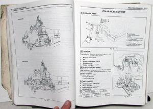 1991 Isuzu Rodeo Service Shop Repair Manual