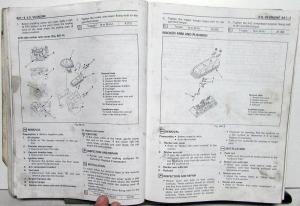 1991 Isuzu Rodeo Service Shop Repair Manual