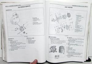 1991 Isuzu Rodeo Service Shop Repair Manual