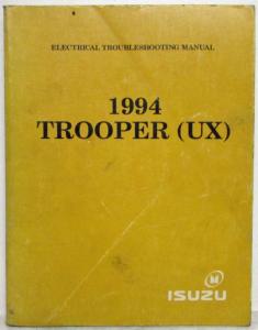 1994 Isuzu Trooper Electrical Troubleshooting Manual