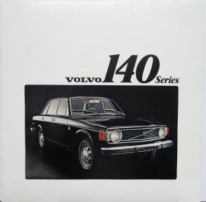 1973 Volvo 140 Series Sales Brochure 142 144 145