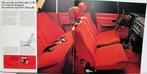 1973 Volvo 140 Series Sales Brochure 142 144 145