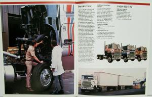 1986 Ford CL-9000 Truck Dealer Sales Brochure