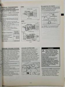 1999 Isuzu SUV Owners Manual Reference Book - Rodeo Trooper Amigo VehiCROSS