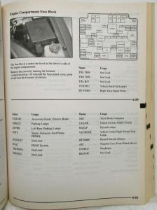 1999 Isuzu SUV Owners Manual Reference Book - Rodeo Trooper Amigo VehiCROSS