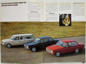 1969 Volvo 140 Series Sales Brochure - 142S 144S 145S