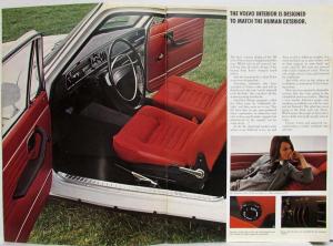 1969 Volvo 140 Series Sales Brochure - 142S 144S 145S