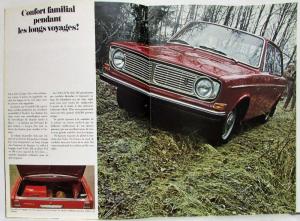 1969 Volvo 140 Series Sales Brochure - French Text