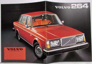 1976 Volvo 264 DL & GL Sales Brochure