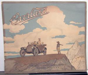 1914 Willys Overland Motor Car Model 79 R C T by Willys Overland Sales Brochure