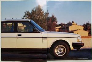 1985 Volvo 240 Series Sales Brochure - Japanese Text