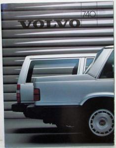 1984-1992 Volvo 740 Sales Brochure - Japanese Text