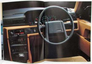 1984-1992 Volvo 740 Sales Brochure - Japanese Text