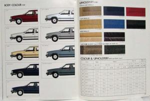 1984-1992 Volvo 740 Sales Brochure - Japanese Text