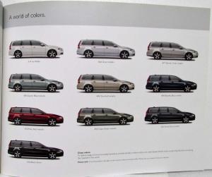 2009 Volvo V70 Prestige Sales Brochure