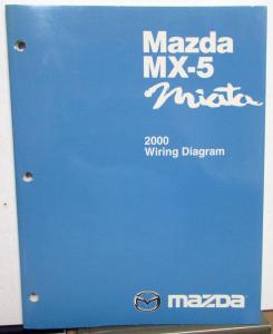 2000 Mazda MX-5 Miata Electrical Wiring Diagram Manual