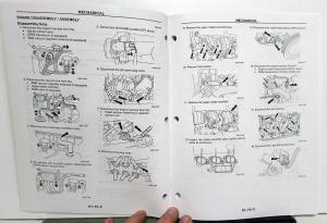 1999 Mazda B-Series Pickup Truck 4.0L Engine Service Shop Repair Manual