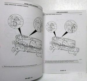 1998 Mazda 626 Bodyshop Service Shop Repair Manual