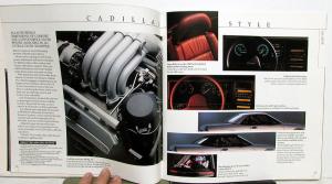 1989 Cadillac Allante Fleetwood Deville Eldorado Seville Brougham Sale Brochure