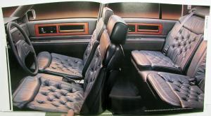 1989 Cadillac Allante Fleetwood Deville Eldorado Seville Brougham Sale Brochure