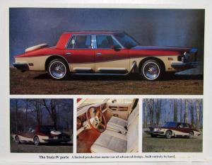 1980 Stutz IV Porte Press Kit