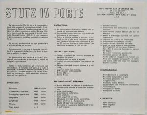 1980 Stutz IV Porte Press Kit