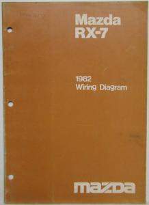 1982 Mazda RX-7 Wiring Diagram