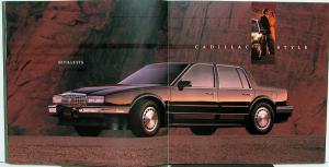 1990 Cadillac Allante Seville STS Fleetwood 60 Special Sales Brochure Orig XL