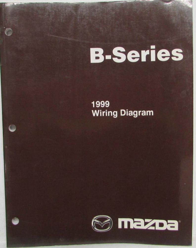 1999 Mazda B-Series Pickup Truck Electrical Wiring Diagram