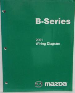 2001 Mazda B-Series Pickup Truck Electrical Wiring Diagram