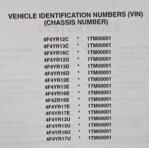 2001 Mazda B-Series Pickup Truck Electrical Wiring Diagram