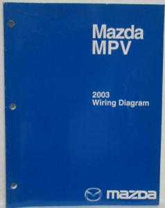 2003 Mazda MPV Electrical Wiring Diagram