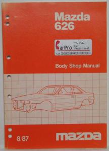 1989 Mazda MPV Service Highlights Manual