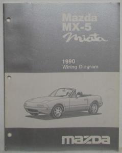 1990 Mazda MX-5 Miata Electrical Wiring Diagram